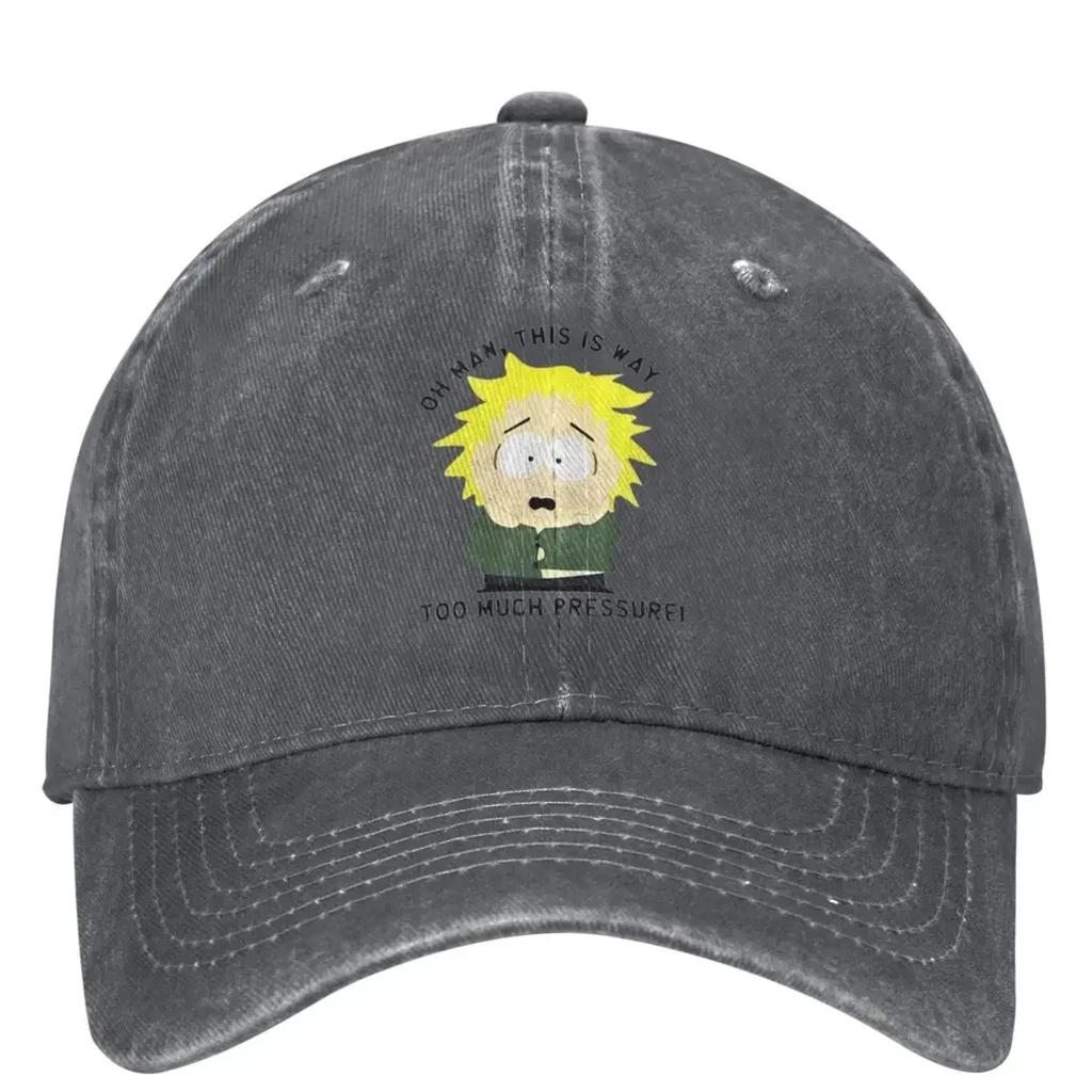 Tweek Tweak Washed Baseball Cap Souths Cartoon Parks Fashion Hip Hop Dad Hats Summer WoUnisex Unisex Running Sunshade Baseball Caps