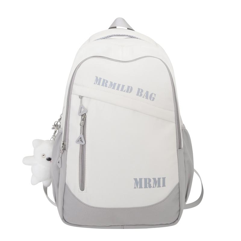 

Женский цветной рюкзак, мужской рюкзак большой емкости для путешествий на открытом воздухе, школьный рюкзак для школьников младших классов серый