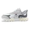 Li Ning Trendige Dämpfung Rutschfest Abriebfest Niedrig geschnittene Sport Freizeitschuhe Damen Antarktisches Grau AZGS034-2