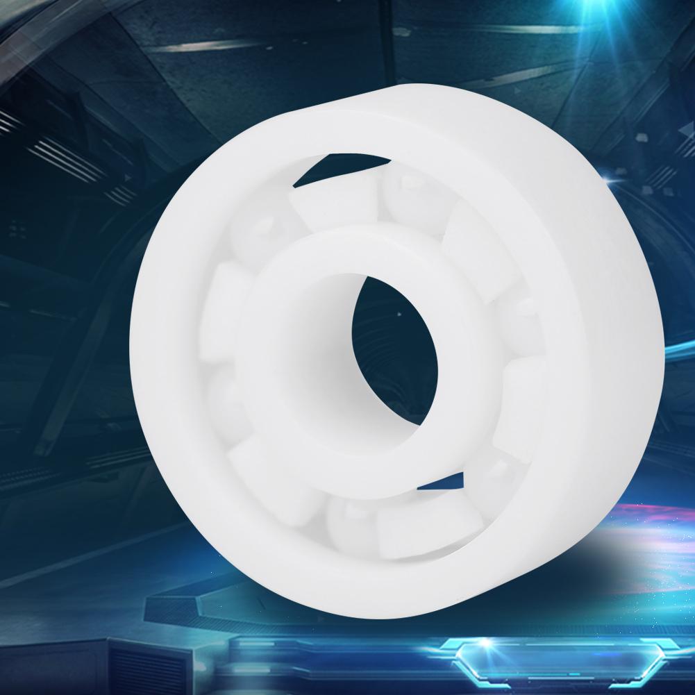 1 buc rulment cu bile miniaturale 606 din ceramică ZrO2, culoare albă, 6 * 17 * 6 mm