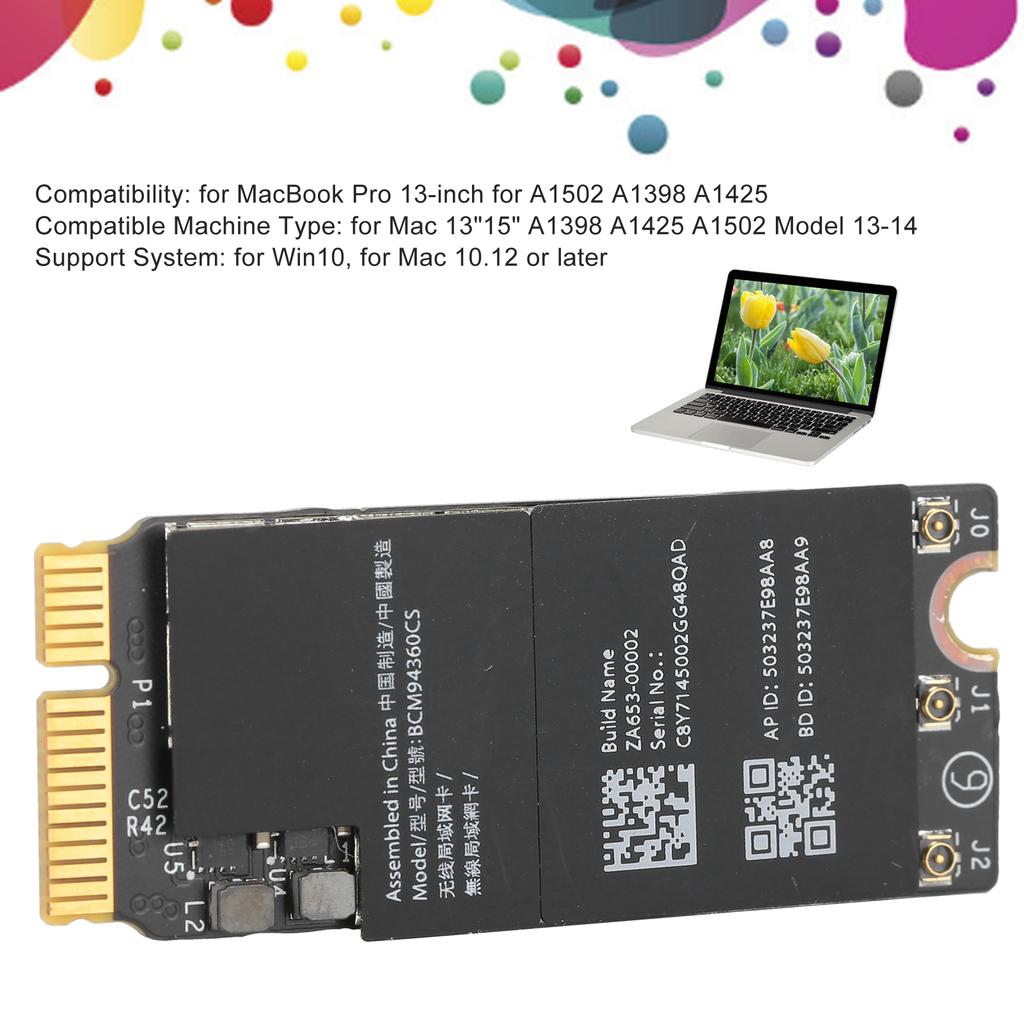 BCM94360CS Wifi Card for Bluetooth 4.0 Gigabit Wireless Network Card Computer Accessory