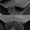 LOEWE Barcelona Handbag 2WAYShoulder black Embossed Leather Women Used