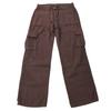 GMXIA Women's Fashion Casual Solid Color Print High Waist Pants & Capris