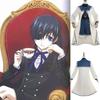Black Theme Butler Anime Character Ciel Phantomhive Performing Cosplay Costume