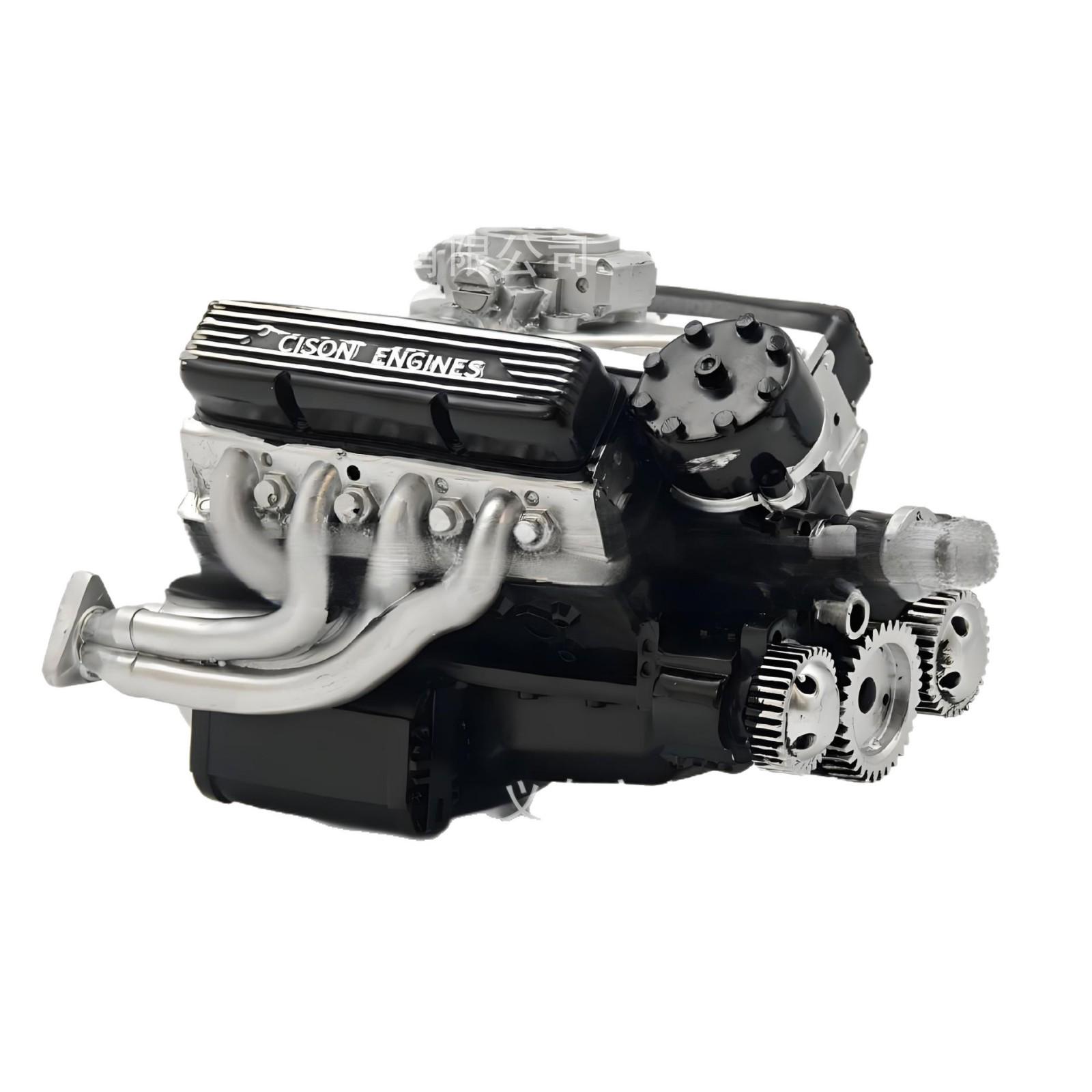Ferrari V8 Engine Model Resin Desktop Ornament 15 x 11 x 10.5 cm синий