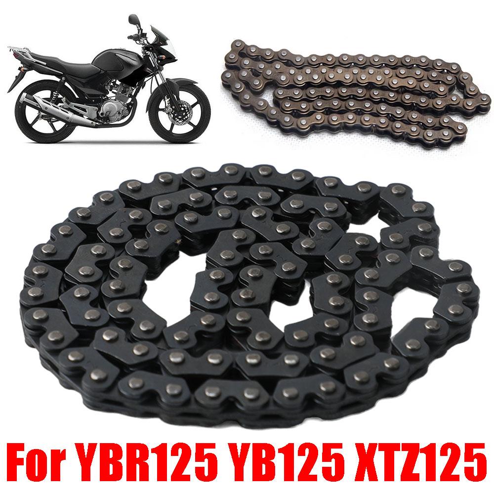 Motorcycle Accessories High Quality Cam Timing Chain Camshaft Gear Chain For Yamaha YBR 125 YB 125 YBR125 YB125 XTZ125 XTZ Parts