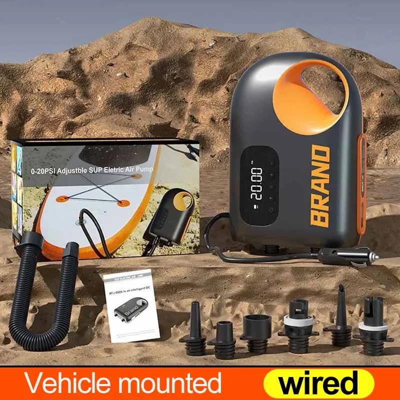 

20PSI Электрический воздушный насос надувной DC SUP насос электрический надувной сдуваемый воздушный насос для серфинга доска для гребли лодка каяк