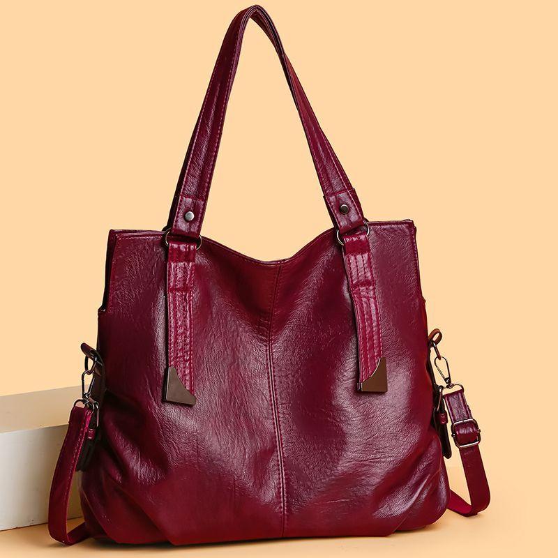 Vintage Handbag New Fashionable Large Capacity Single Shoulder Bag Versatile Underarm Tote Bag
