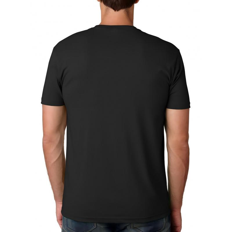 Men' Vintage 1934 Hot Rod Car Back Print T-Shirt - Retro Automotive Garage Design with Smokin' Rod - Machine Washable Casual Crewneck Tee for Car