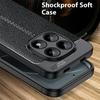 For Xiaomi Poco M8 5G/Redmi Note 15 5G (Global) Case Litchi Texture TPU Flexible Phone Cover, Black