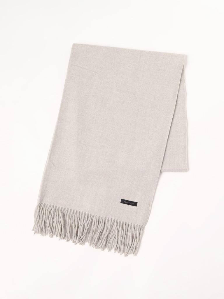 Beams Heart Women's Light Grey Scarf, Simple Color, Free Size