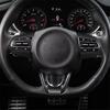 A87Q-Real Hard Carbon Fiber Sticker Steering Wheel Panel Trim for Kia Stinger 2018