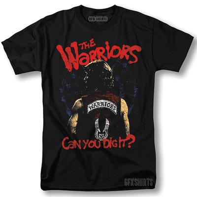 Maglietta Film The Warriors Grafica Poster Film Classico Gang Film Maglietta