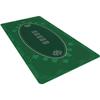 Tapis De Casino Pliable Bullets Playing Cards - 180 X 90 Cm - Vert
