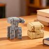 3D Printed Transforming Robot Toy Multi-Joint Movable Robot Fidget Toy Stress Relief Robot