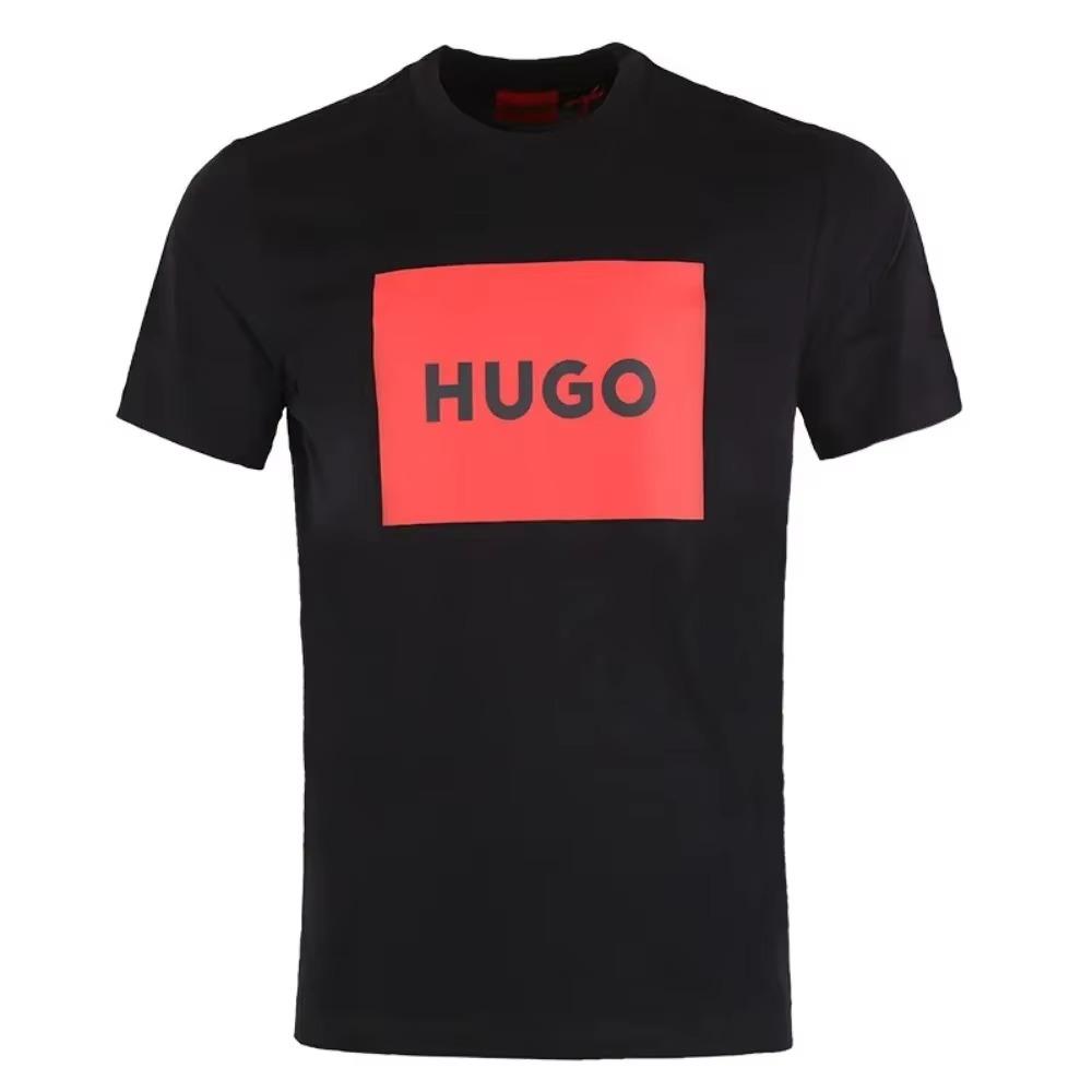 Men Women T Shirts Designer Tees Hugo Logo Print Short Sleeve Luxury Brand Oversized Top Round Neck Men Women Cotton T-Shirts