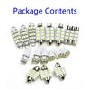 Hot Sale 18x White Interior LED Lights Package Kit For 1999-2004 For Jeep Grand Cherokee WJ Car Accessories 100% High Quality