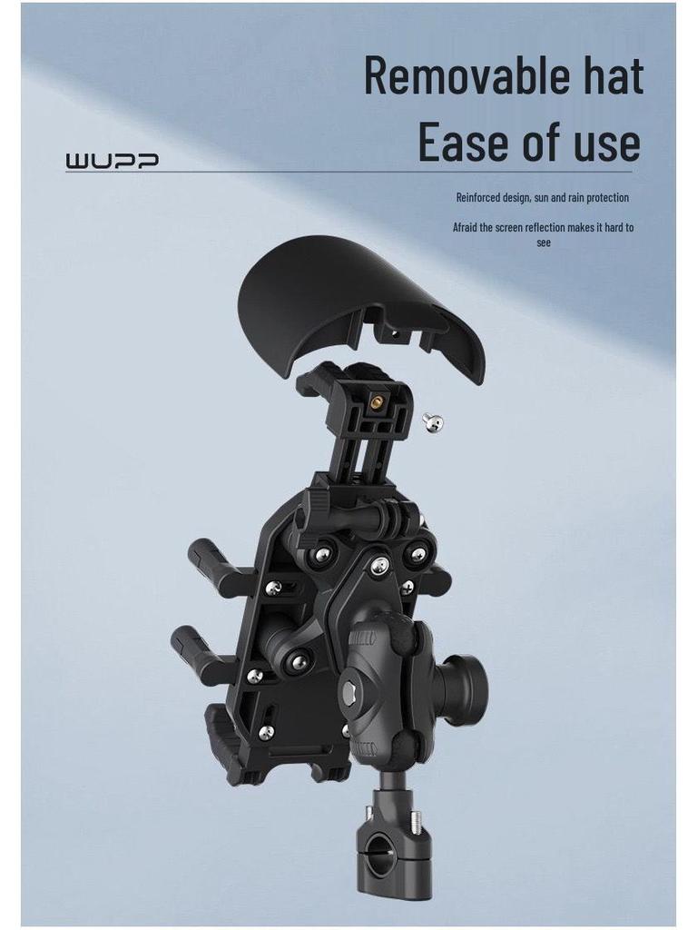 Electric Vehicle & Motorcycle Phone Holder - 2025 Shockproof, Rainproof Navigation Mount