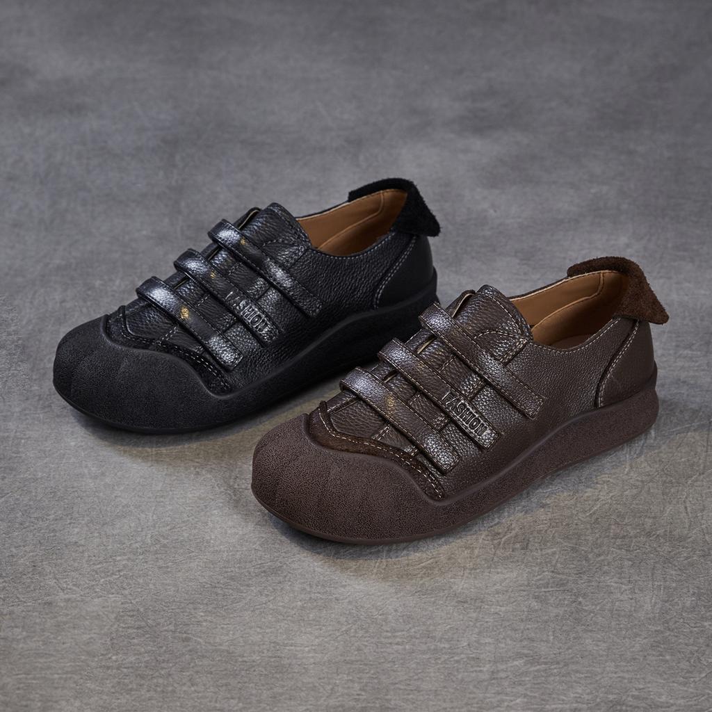 Casual Shoes - New Style, Vintage Round-toe Flat Shoes for Women