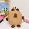 Capybara Cartoon Backpack Kindergarten Lightweight Travel Bag Gift Children