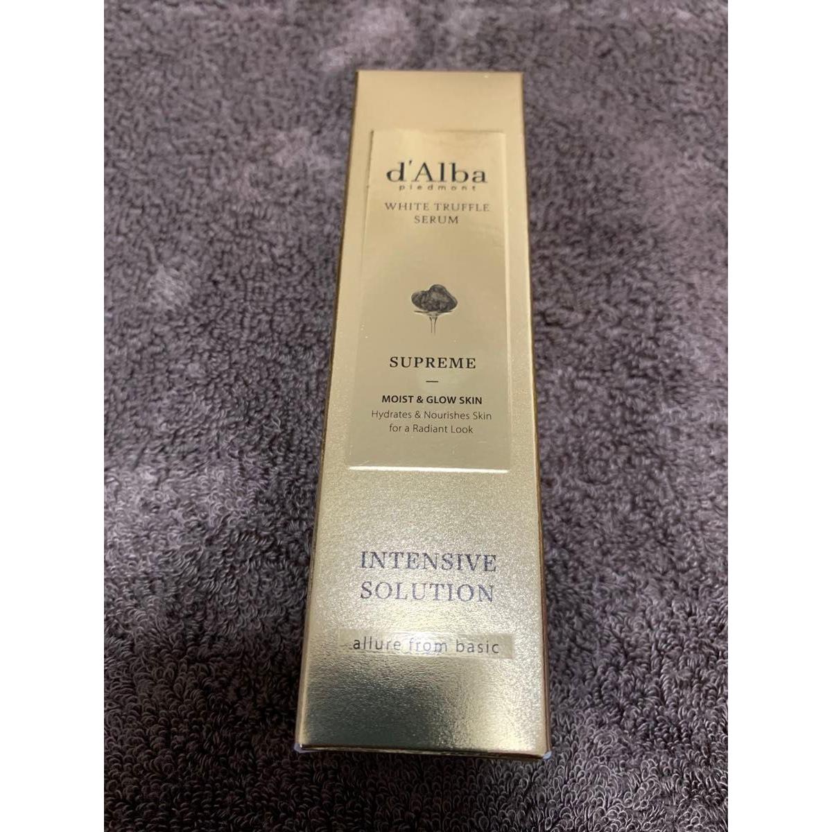 d Alba White Truffle Supreme Intensive Serum 50ml New Unopened