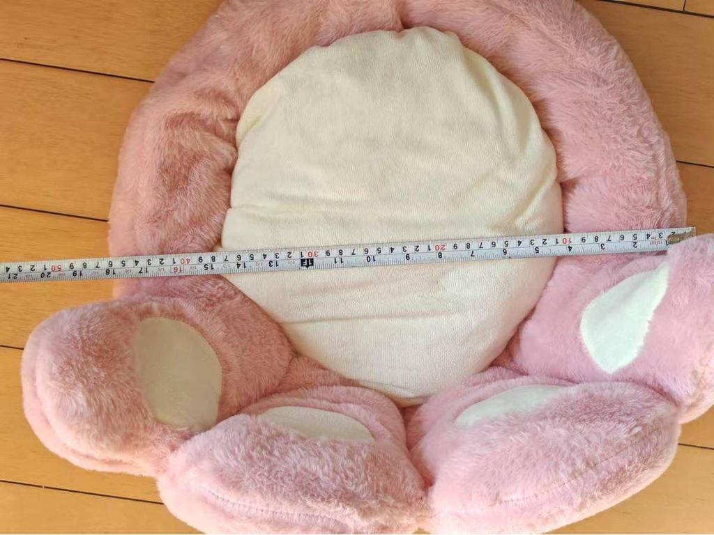 Cartoon Lazy Sofa Tatami Floor Cushion & Backrest Stool for Bedroom and Bay Window