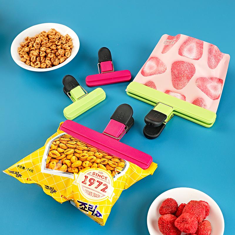 In Stock Magnetic Food Sealer Clips for Plastic Snack and Milk Powder Bags
