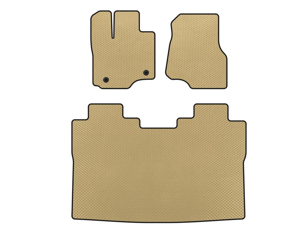 EVA Mats (Raptor, Beige) for Ford F-150 2014- Pp