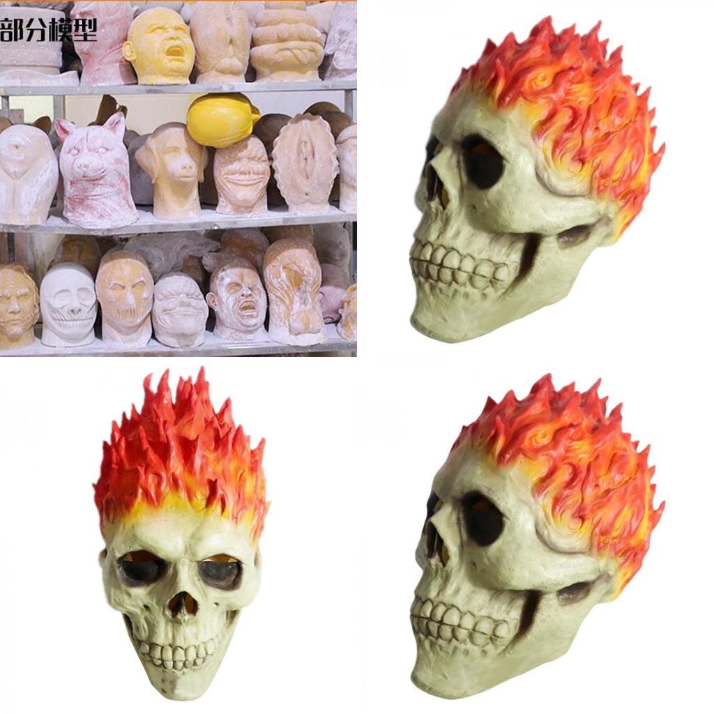 Halloween Face Paint Ghost Rider Mask Skull Car God Mask Soul War Car Mask
