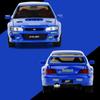 Simulation 1/32 Subaru Impreza Rally Edition Alloy Sports Car Model Ornament Toys Children Boy Diecast Toy Vehicle Home Decor