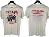 1981 The Clash Band On Tour Double Sided T Shirt Full Size S-5XL Unisex T-Shirt