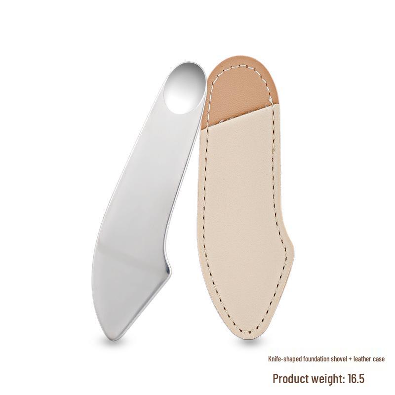 Stainless Steel Foundation & Eye Cream Spatula Set with Beauty Mask Scraper