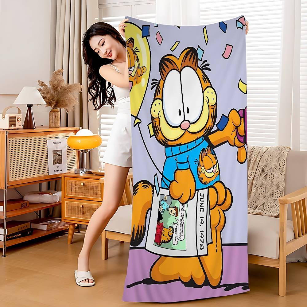 The G-Garfield-Movie Big Microfiber Beach Towels Quick Dry Towel Sand Beach Towels Pool Towel For Travel Swim Pool Yoga