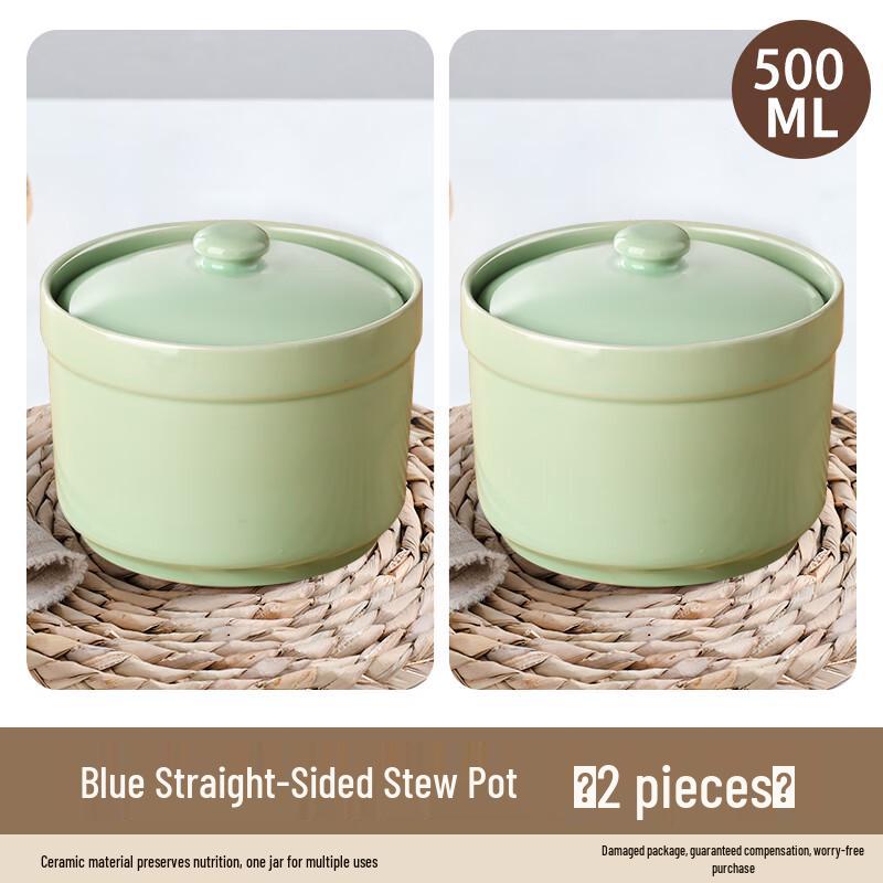 Zhaoran Ceramic Double-Boiler Stew Pot Set