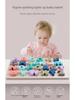 Children's Educational Wooden Jigsaw Puzzle Board for Number and Letter Shape Recognition