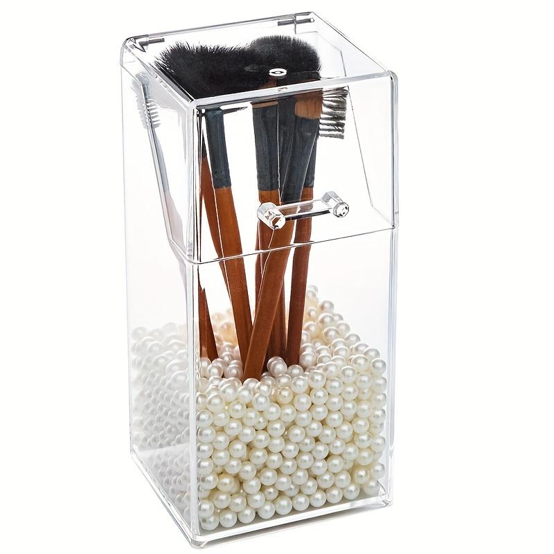 Light Luxury Transparent Mask Storage Box Dust-proof Cover Debris Large-capacity Storage Box Cosmetics Mask Organizer Box