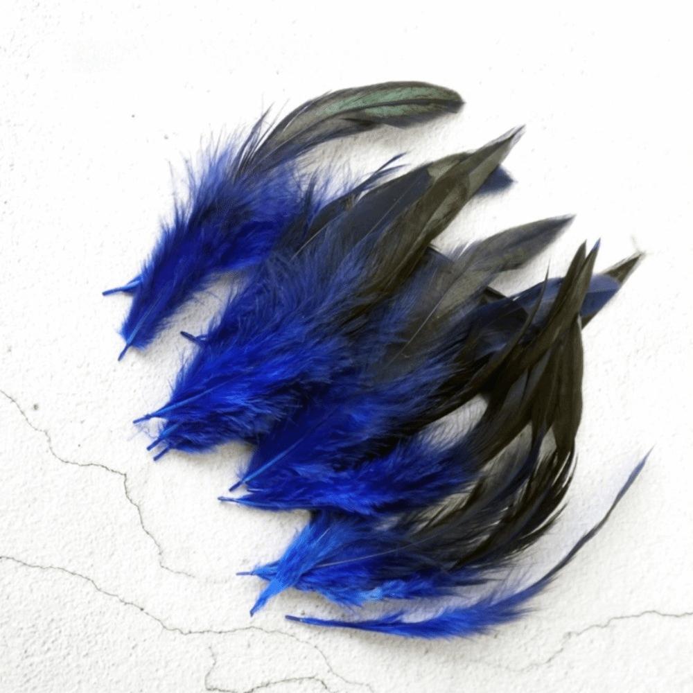 Colorful Rooster Feather Soft Fluffy Plumes Handmade Cock Feather  For Costume Decoration