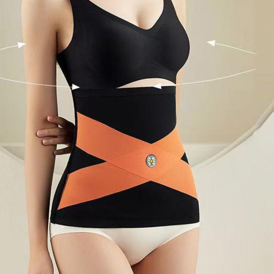 Women Belly Belt Support Strap Sleeveless Corset Waist Slimming Belt Adjustable