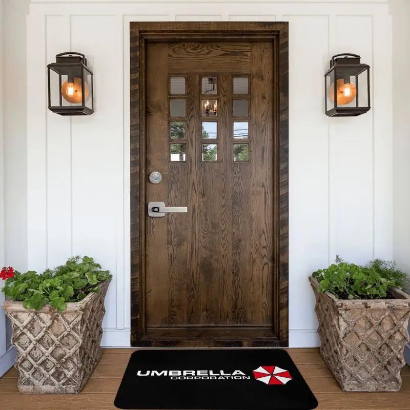 Umbrella Corporations Doormat Non-Slip Bath Kitchen Mat Garden Garage Floor Door Entrance Carpet Rug