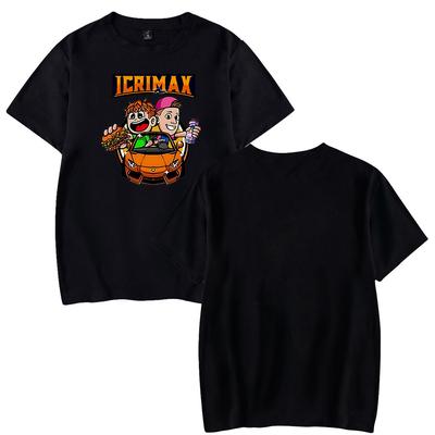 Camiseta feminina masculina de alta qualidade, estampa Icrimax, camiseta casual de verão, roupa feminina e masculina, camisetas da moda