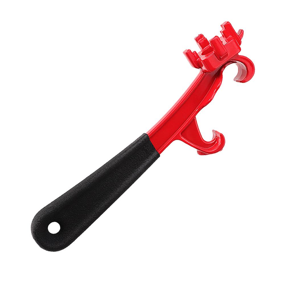 Paint Bucket Open Lid Wrench Industrial-Grade Paint Bucket Wrench Durable Metal Opener For Plastic & Waterproof Barrels