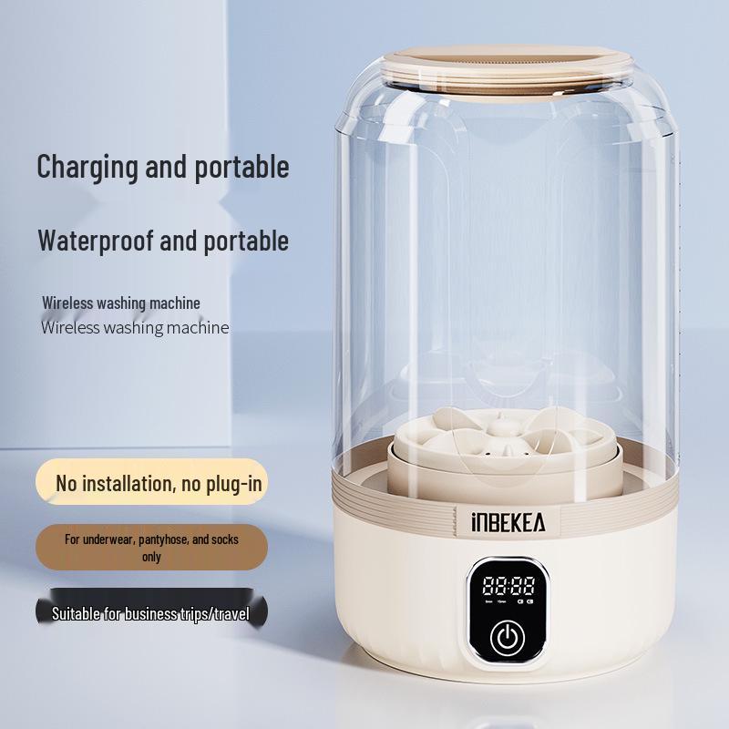 Portable Automatic Mini Washer for Underwear and Socks