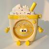 Rechargeable Mini Cartoon Rabbit Desktop Fan - Portable, Cute, and Ideal for Office or Dorm.