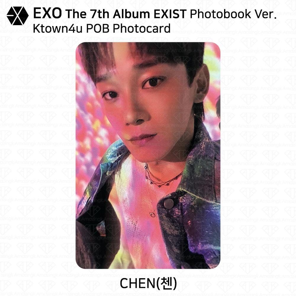 EXO The 7th Album EXIST POB Photocard Apple Music Soundwave Makestar Ktown4u