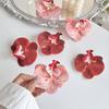 10 ks Realistická 9cm Simulovaná Motýlí Orchidej DIY Řemesla Hedvábná Motýlí Orchidej Květinová Hlavice Falešná Květinová Hlavice Svatba Ozdobná
