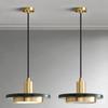 Nordic minimalist restaurant pendent lamp modern hotel dining table lobby lighting home decoration luxurious glass pendent lamp