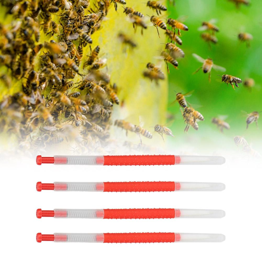 4pcs Plastic Beekeeping Honey Bee Larvae Grafting Tool for Rearing Queen Bee