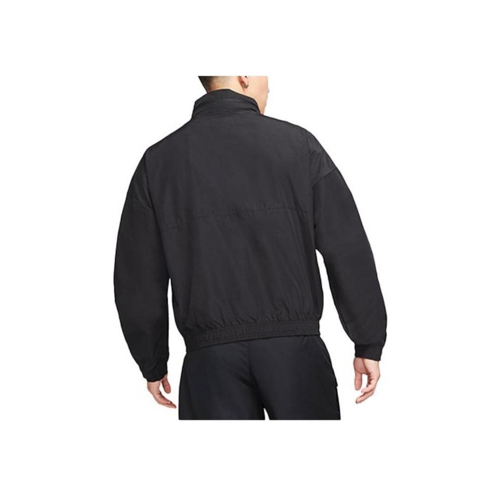 Jordan Jumpman Lightweight Woven Sport Jacket With Packable Hood Men Jacket Black DA7173-010