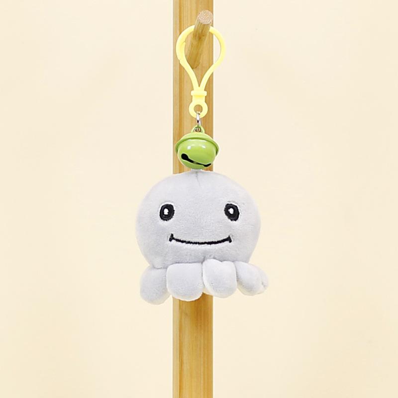 

Колокольчик Милый Плюшевый Брелок Осьминог Мягкая Плюшевая Мягкая Игрушка Брелок Сумки Для Gray Octopus