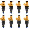 Set of 8 Fuel Injectors Part Number 0280150943 9F593-D5A
